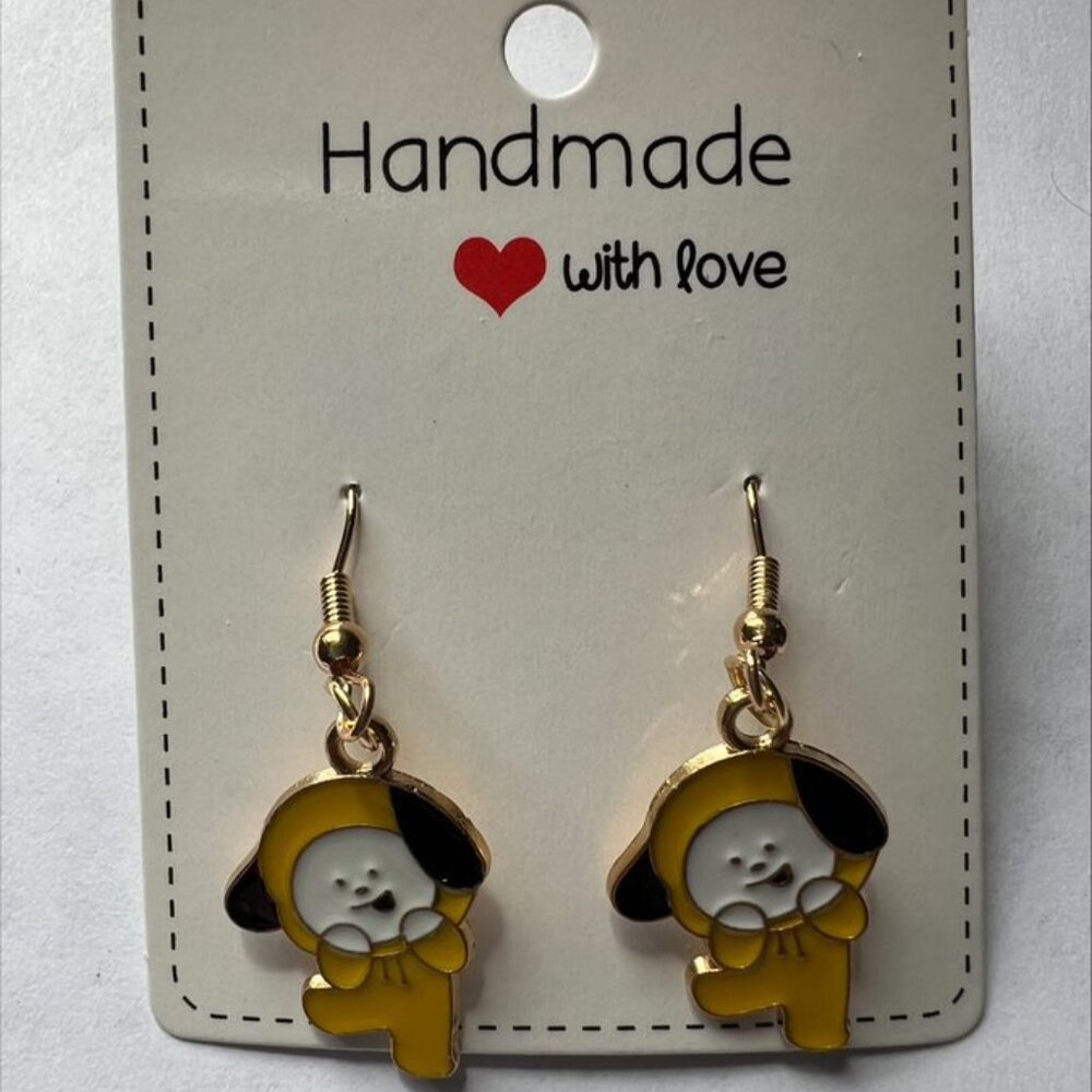BT21 CHIMMY JIMIN BTS earrings